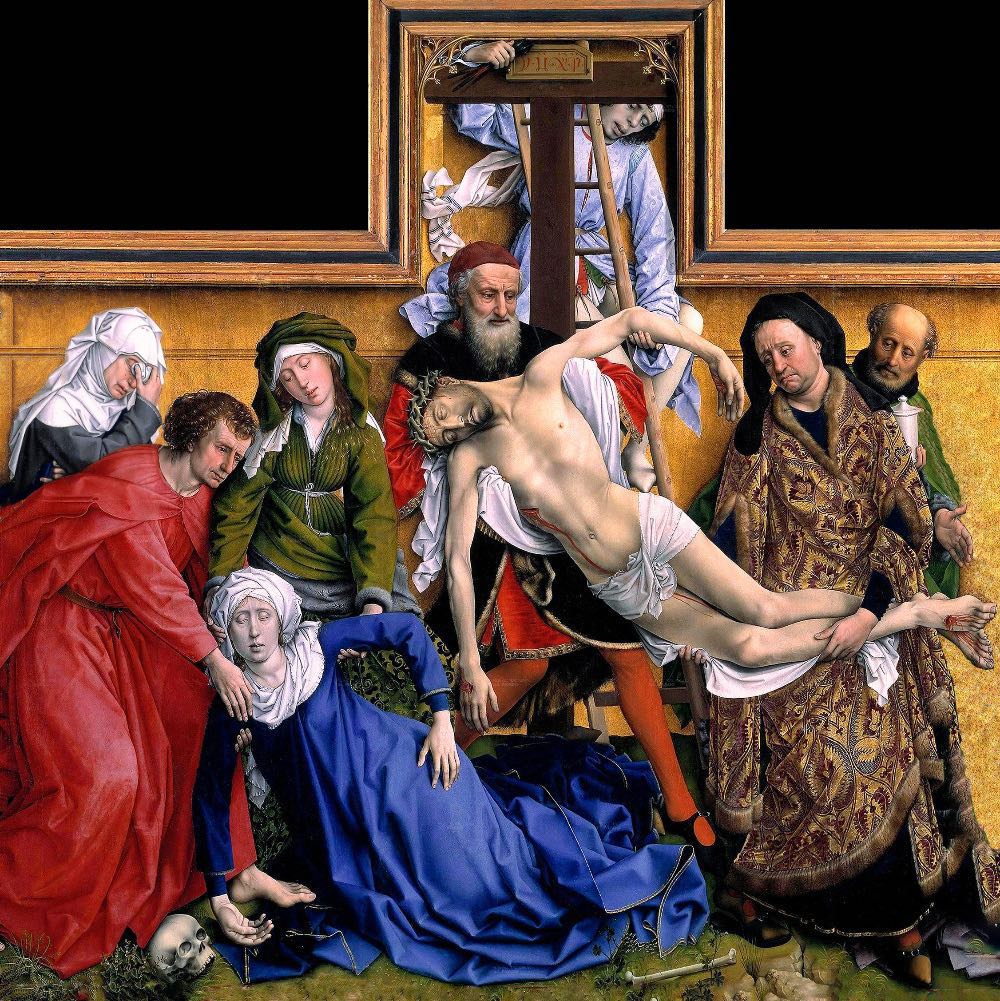 El Descendimiento, de Rogier van der Weyden - Museo del Prado