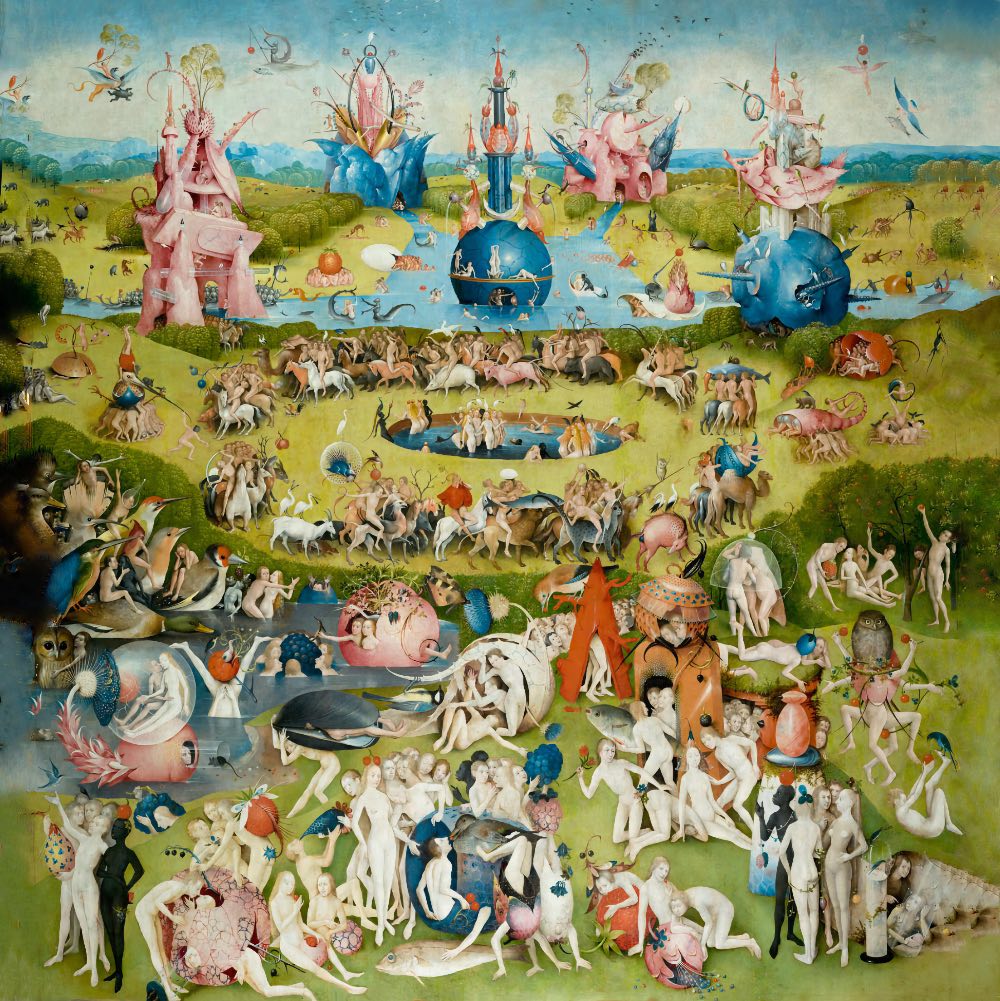 El Jardín de las Delicias, del Bosco - Museo del Prado