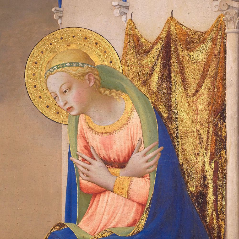 La Anunciación, de Fra Angelico - Museo del Prado