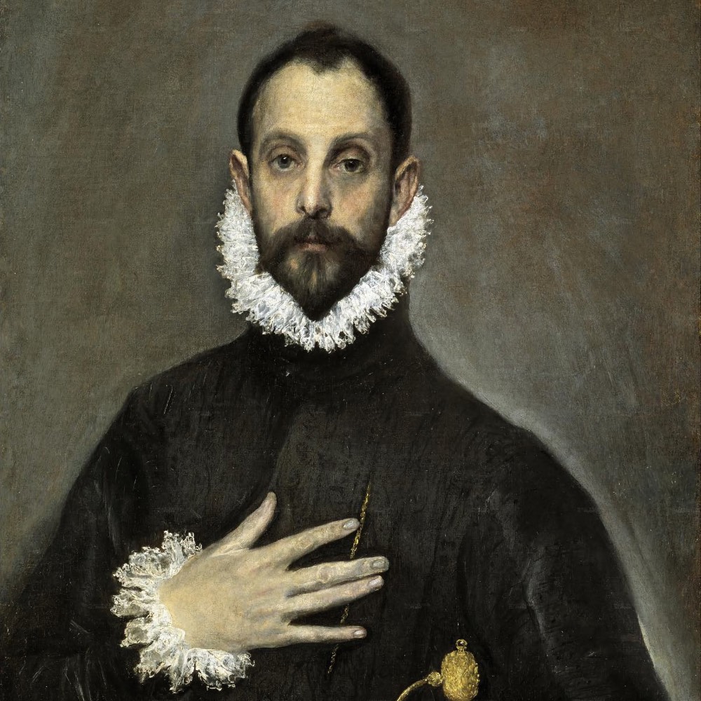El Caballero de la Mano en el Pecho, de El Greco - Museo del Prado