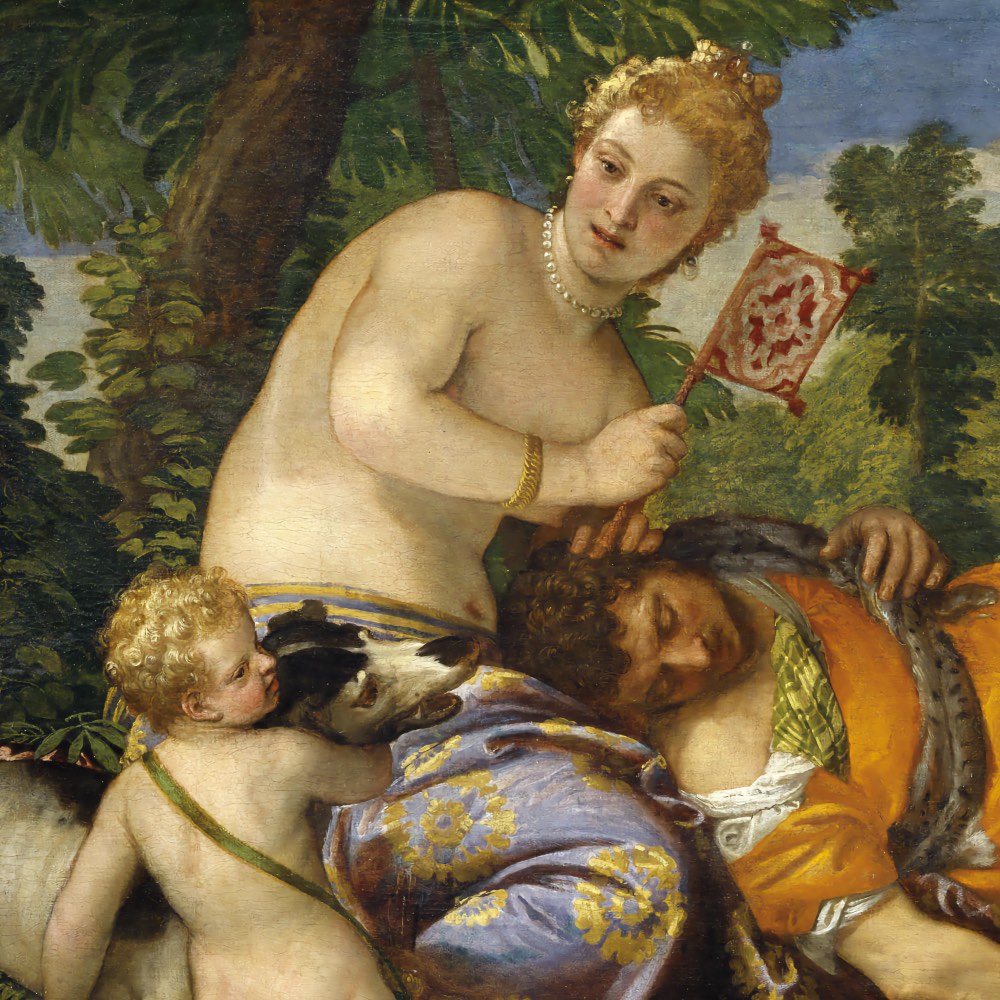 Venus y Adonis, de Paolo Cagliari, Veronés - Museo del Prado