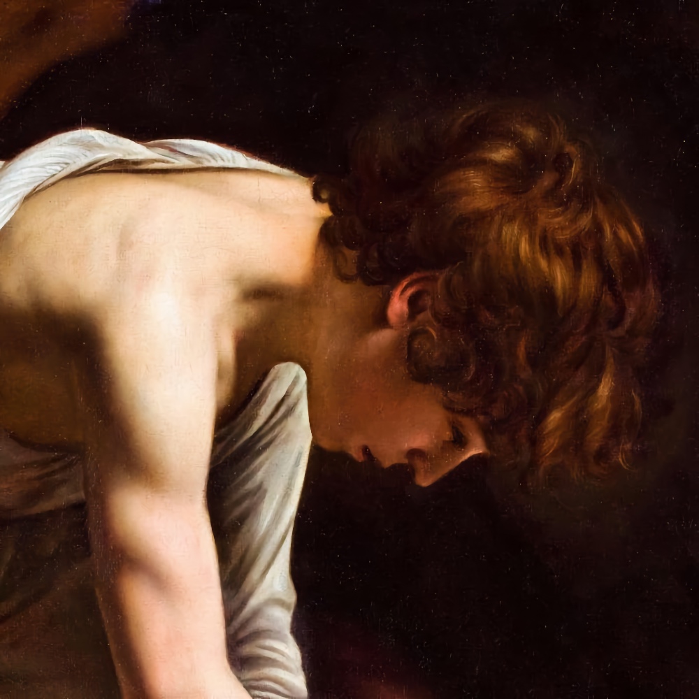 David Vencedor de Goliat, Caravaggio - Museo del Prado
