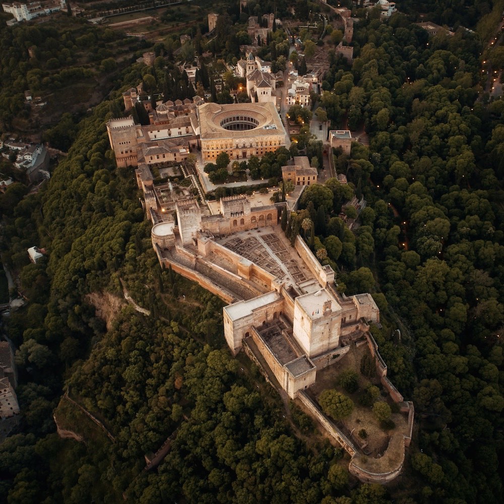 Audioguías Alhambra de Granada, Conjunto Monumental 