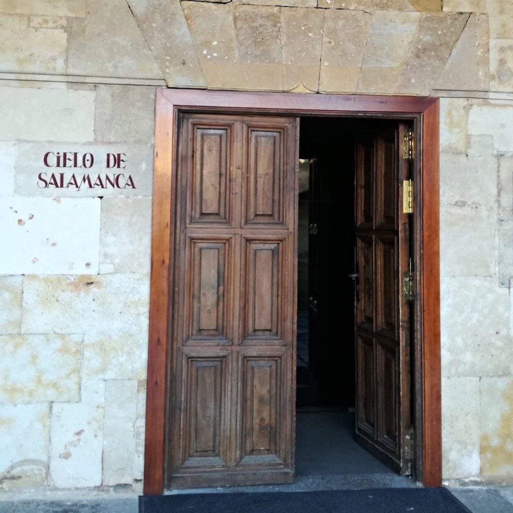 Cielo de Salamanca de las Escuelas Menores de la Universidad