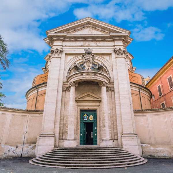 Iglesia y Plaza de San Andrés del Quirinal